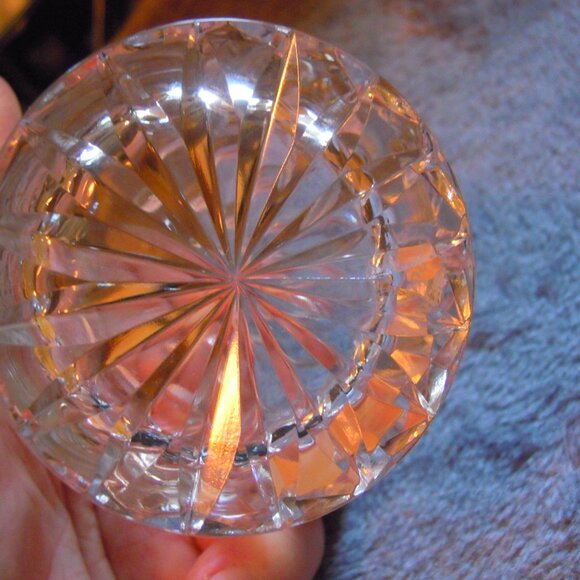 Vtg Boxed 4 Edinburgh Crystal Tumbler Whiskey Glasses 1986 Commonwealth Scotland - Picture 3 of 10